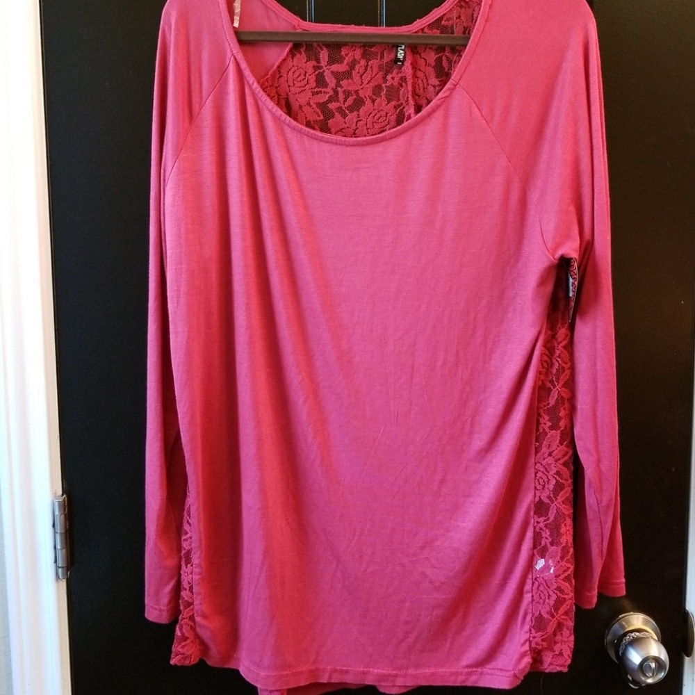 Lace Panel Top